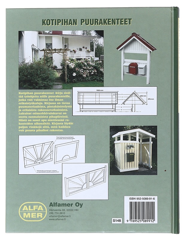 Kotipihan puurakenteet - Himanen, Riku - Tietokirjat ja oppaat - 10105501128 - 1