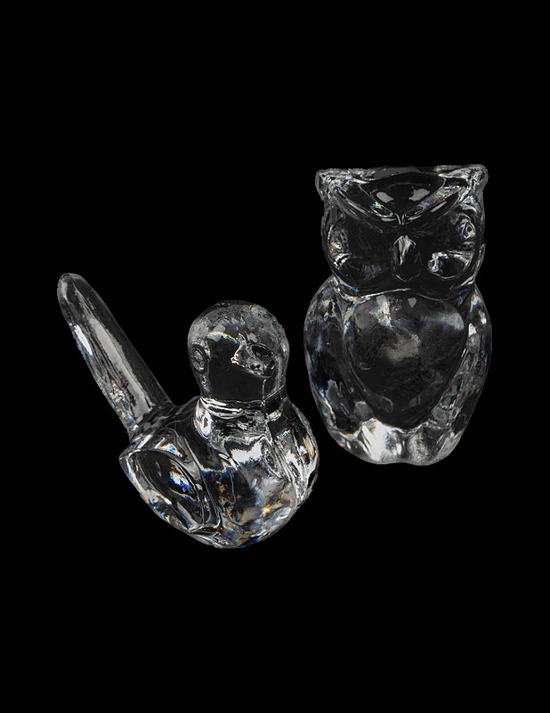 Lasifiguurit, 2 kpl - Koriste-esineet - 10105501150 - 0