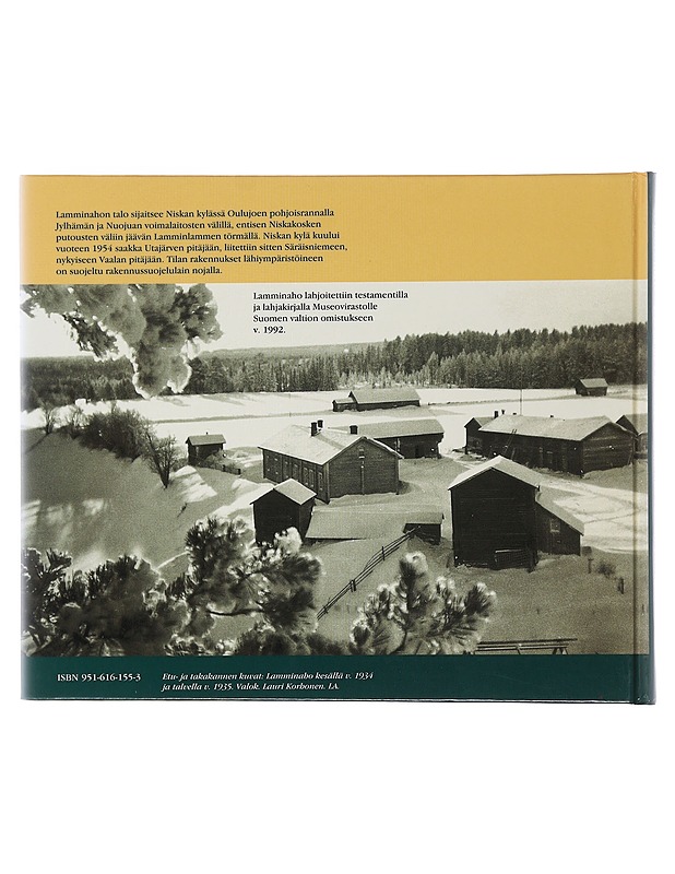 Lamminaho : elämää Oulujoen Niskakoskella - Sihvo, Pirkko - Historiakirjat - 10105501156 - 1