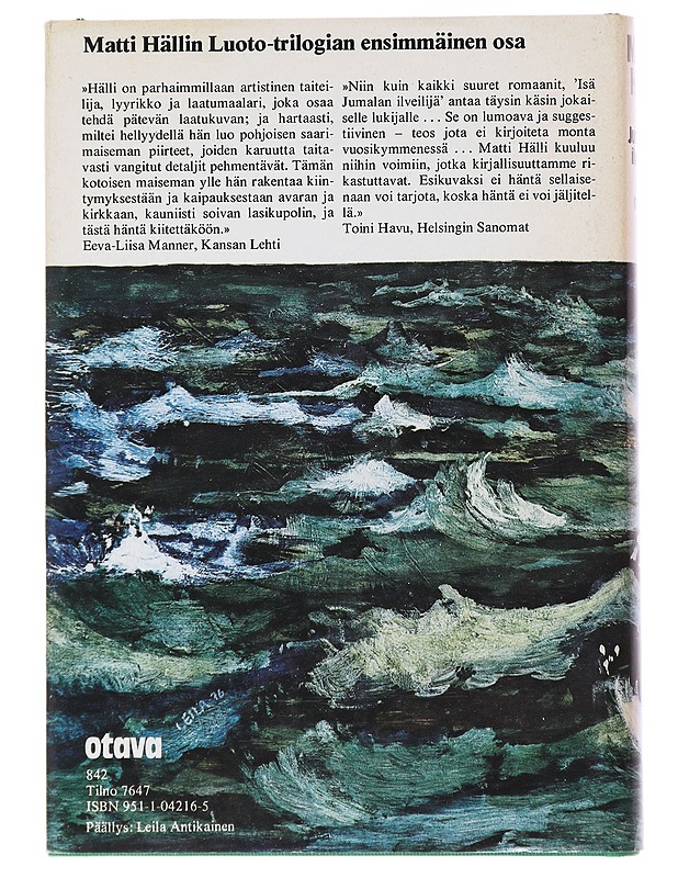 Isä Jumalan ilveilijä - Matti Hälli - Romaanit ja novellit - 10105501167 - 1