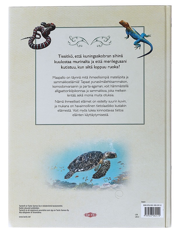 Mahtava kirja matelijoista ja sammakkoeläimistä - Jackson, Tom - Lastenkirjat - 10105501194 - 1
