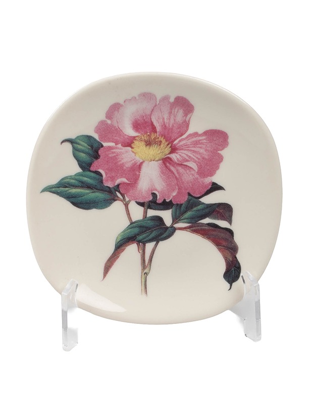 ARABIA WWF Paeonia cambessedesii seinälautanen - Designsuosikit - 10105501205 - 0