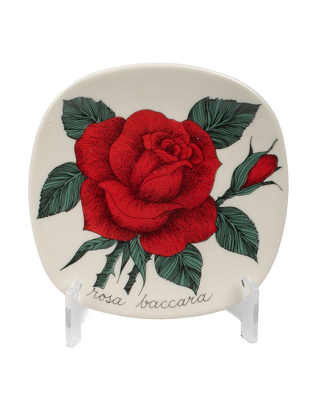 ARABIA Botanica Rosa Baccara seinälautanen - Designsuosikit - 10105501211 - 0