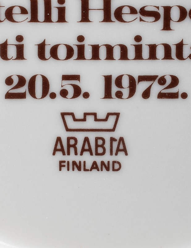 ARABIA Hotelli Hesperia seinälautanen - Designsuosikit - 10105501217 - 3