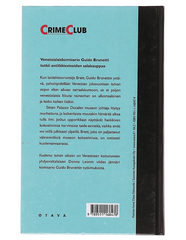 Kuolema tulvan aikaan - Leon, Donna - Jännitys ja dekkarit - 10105501250 - 1