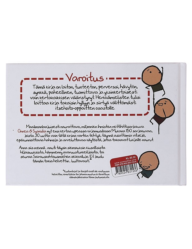 Onnea & syanidia : [näytän sulle keskaria] - Wilson, Kris - Sarjakuvat - 10105501260 - 1