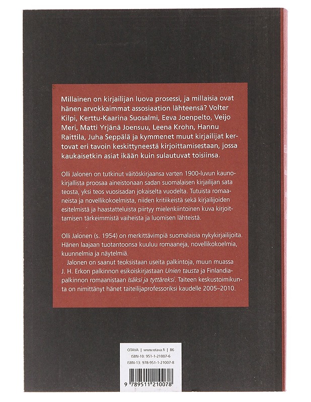 Hitaasti kudotut nopeat hetket - Jalonen, Olli - Tietokirjat ja oppaat - 10105501261 - 1