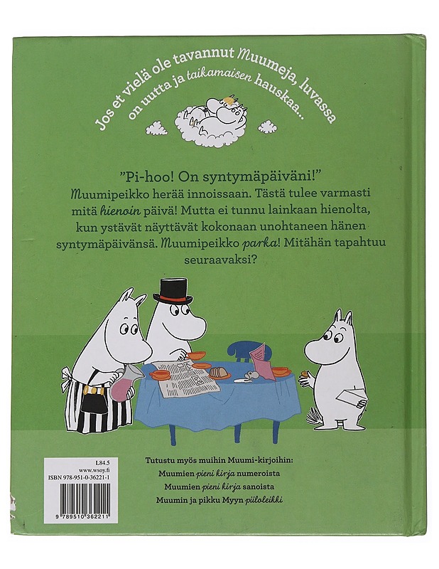 Muumin syntymäpäivänappi - Tove Jansson - Lastenkirjat - 10105501265 - 1