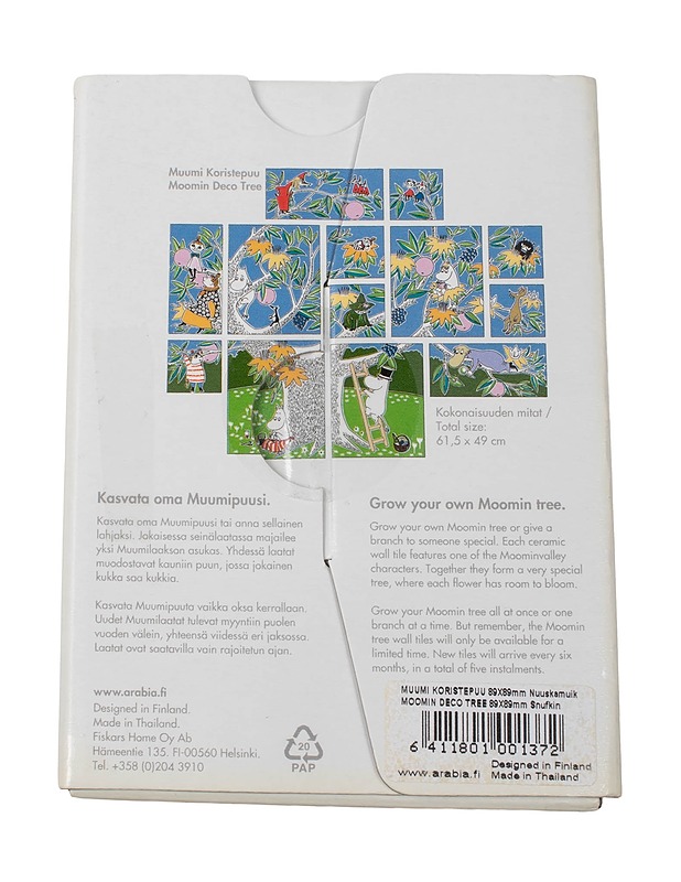 ARABIA Muumi seinälaatta - Designsuosikit - 10105501277 - 1