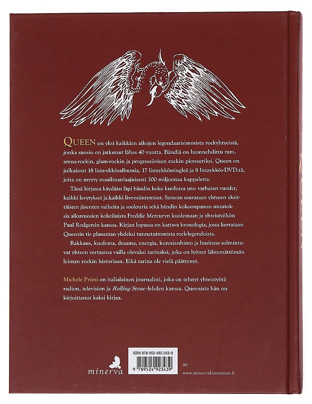 Queen : koko ura - Primi, Michele - Musiikki- ja elokuvakirjat - 10105501280 - 1