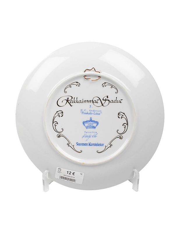 SUOMEN KANTELETAR Rakkaimmat Sadut Peukalo-Liisa seinälautanen - Seinälautaset - 10105501284 - 1
