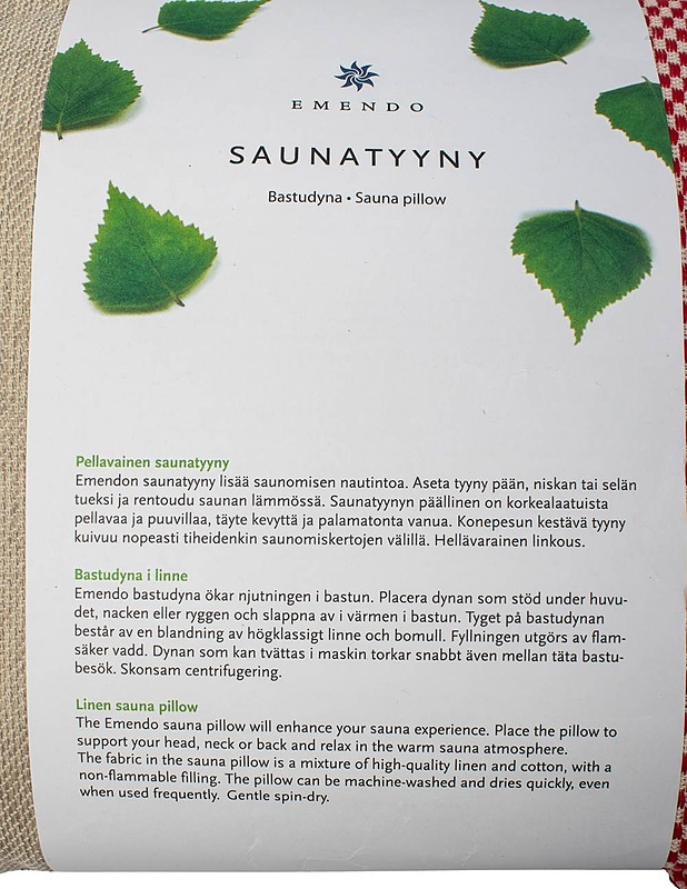 EMENDO saunatyyny - Tyynyt ja peitot - 10105501289 - 1
