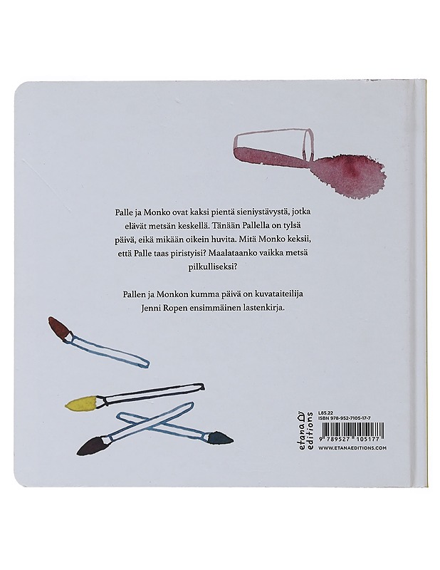 Pallen ja Monkon kumma päivä - Jenni Rope - Lastenkirjat - 10105501318 - 1