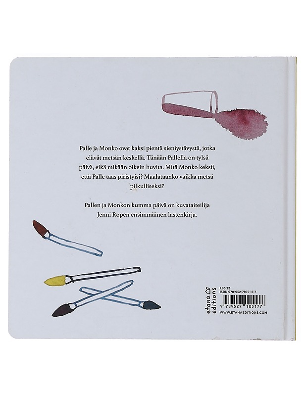 Pallen ja Monkon kumma päivä - Jenni Rope - Lastenkirjat - 10105501323 - 1