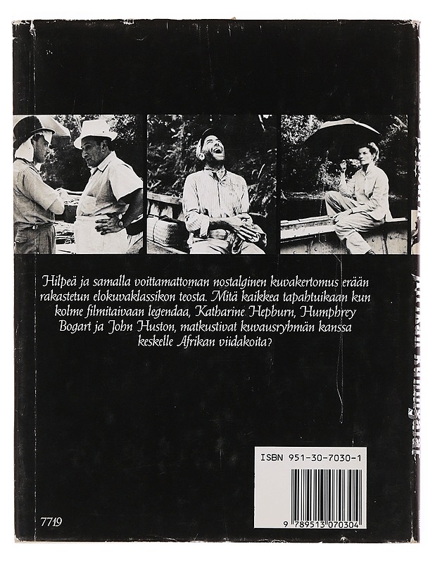Afrikan kuningatar eli miten menin Afrikkaan Bogartin, Bacallin ja  Hustonin kanssa ja olin tulla hulluksi - Hepburn, Katharine - Elämäkerrat ja muistelmat - 10105501327 - 1