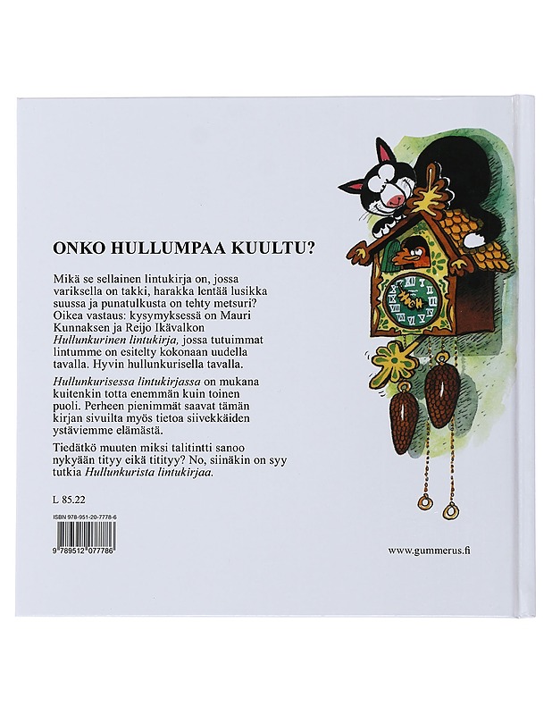 Hullunkurinen lintukirja - Kunnas, Mauri - Lastenkirjat - 10105501346 - 1