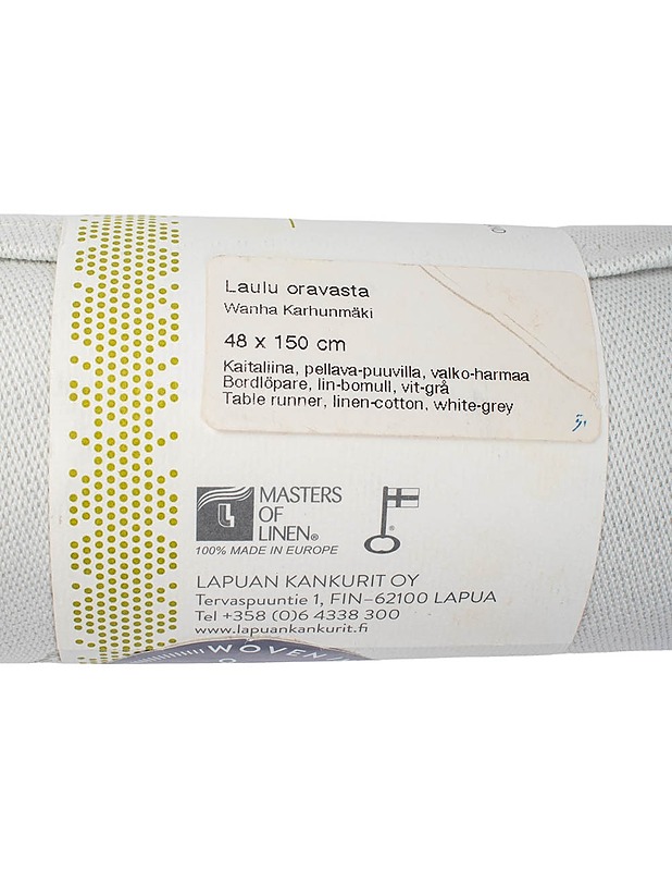 LAPUAN KANKURIT Laulu oravasta kaitaliina, 48x150 cm - Pöytäliinat - 10105501349 - 1