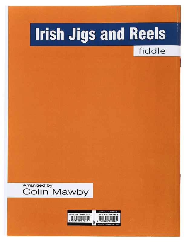 Irish Jigs And Reels - Colin Mawby - Musiikki- ja elokuvakirjat - 10105501352 - 1
