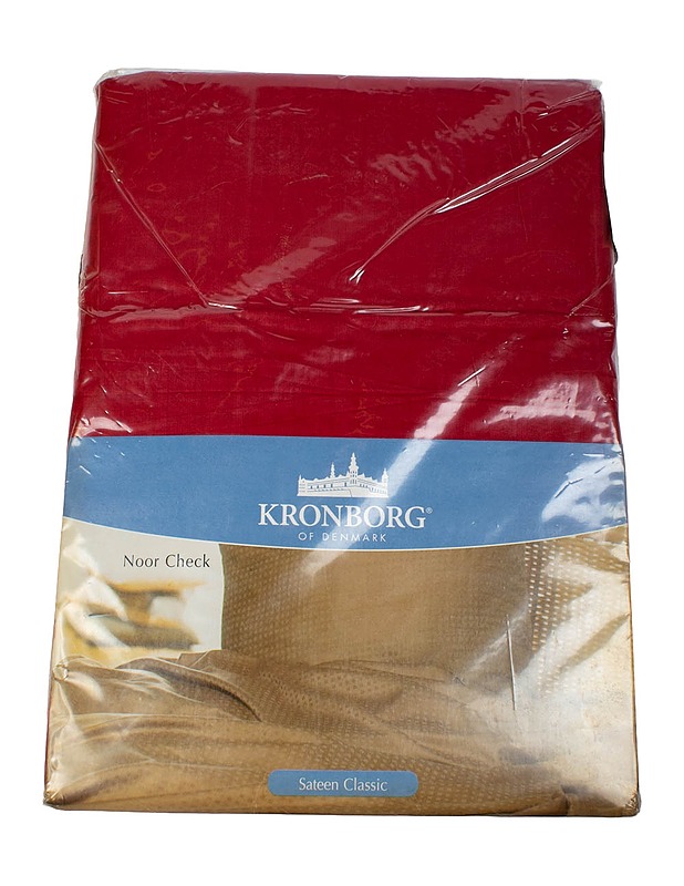 KRONBORG Sateen Classic pussilakanasetti, 150x210 cm - Liinavaatteet - 10105501355 - 0