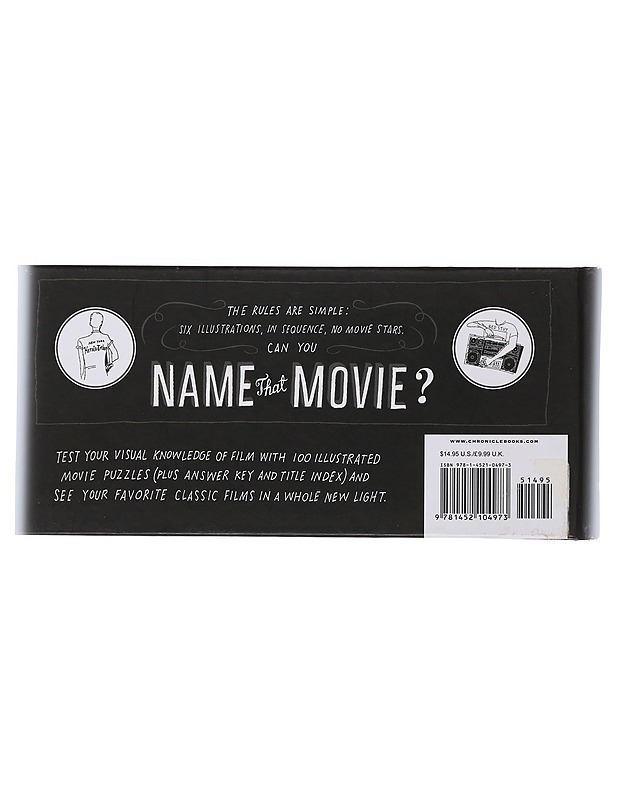 Name That Movie: 100 Illustrated Movie Puzzles - Rogers, paul - Tietokirjat ja oppaat - 10105501369 - 1