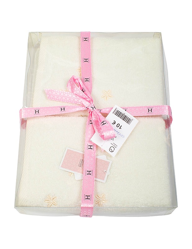 HOUSE käsipyyhesetti, 50x70 cm, 2 kpl - Pyyhkeet - 10105501380 - 0