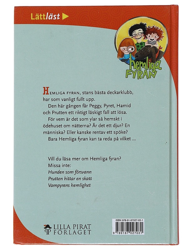 Spökjakt! - Lidbeck, Cecilia - Lastenkirjat - 10105501401 - 1