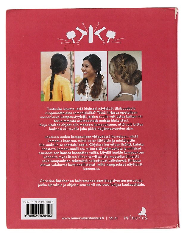 Kauneimmat kampaukset - Butcher, Christina - Tietokirjat ja oppaat - 10105501422 - 1