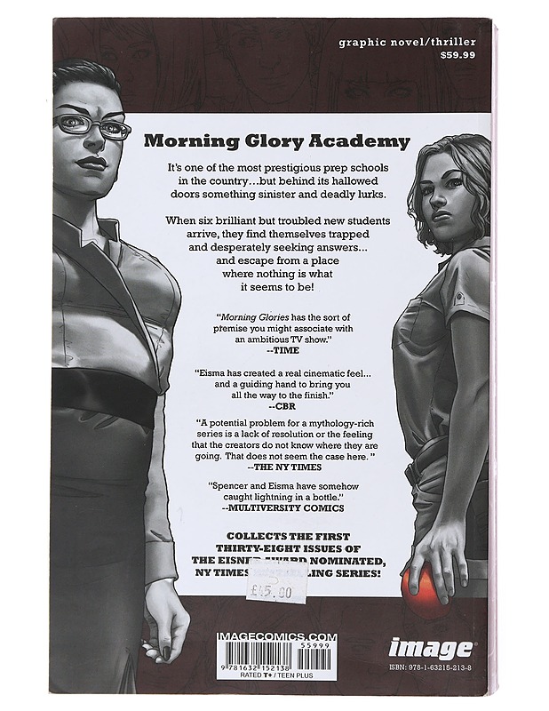 Morning Glories Volume One Compendium - Spenser , Nick ; Eisma , Joe - Sarjakuvat - 10105501460 - 1