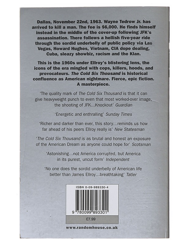 The cold six thousand - James Ellroy - Historiakirjat - 10105501464 - 1