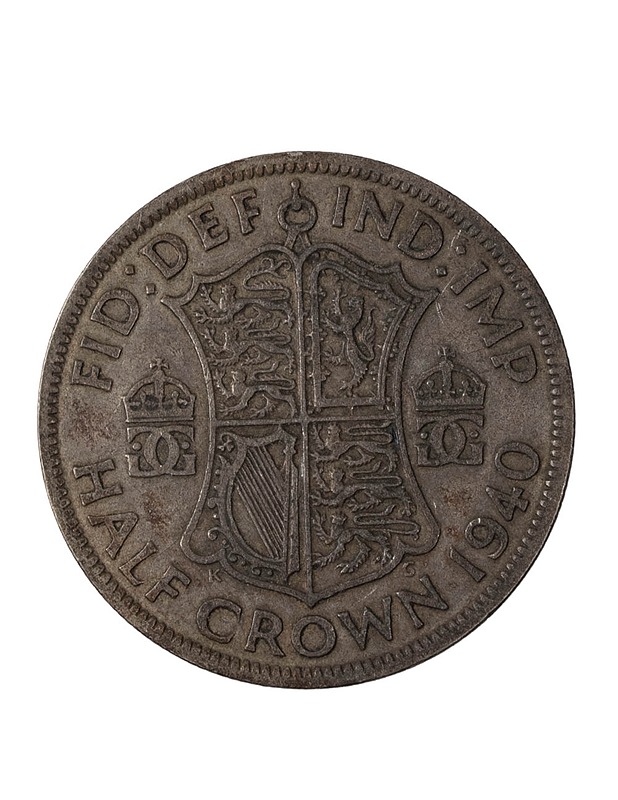 1940 Yhdistyneen kuningaskunnan puolikruunu kolikko - Muut sisustustavarat - 10105501501 - 1