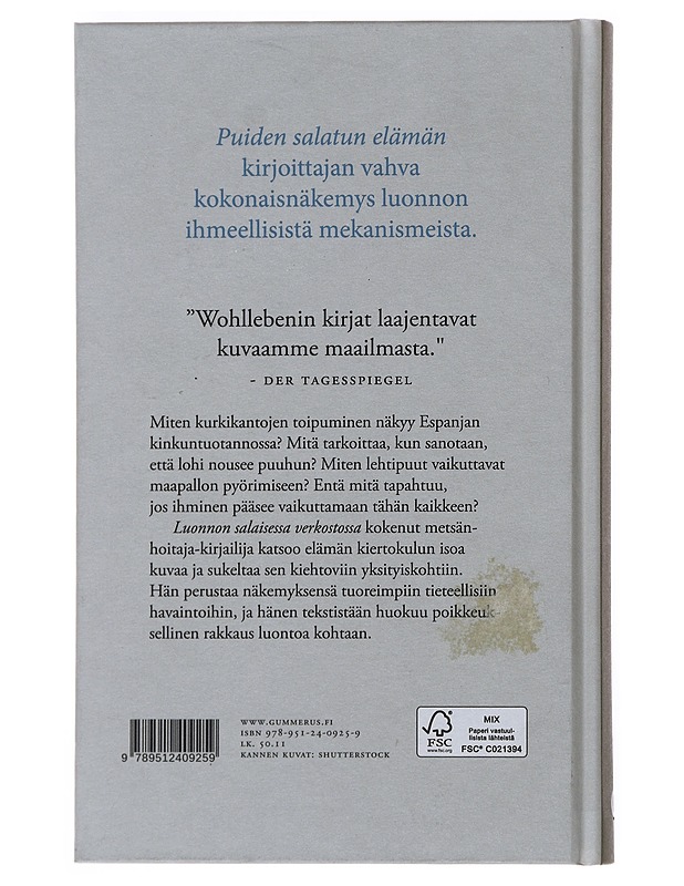 Luonnon salainen verkosto - Wohlleben, Peter - Tietokirjat ja oppaat - 10105501555 - 1