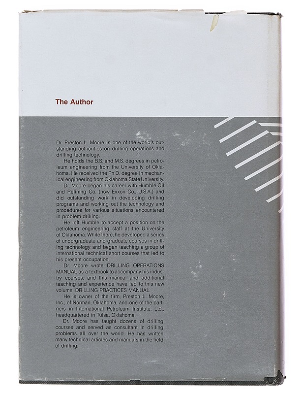 Drilling Practices Manual - Moore, Preston L. - Tietokirjat ja oppaat - 10105501563 - 1
