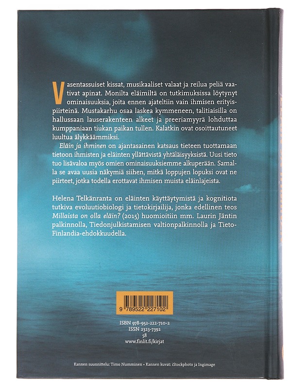 Eläin ja ihminen : mikä meitä yhdistää? - Helena Telkänranta - Tietokirjat ja oppaat - 10105501569 - 1