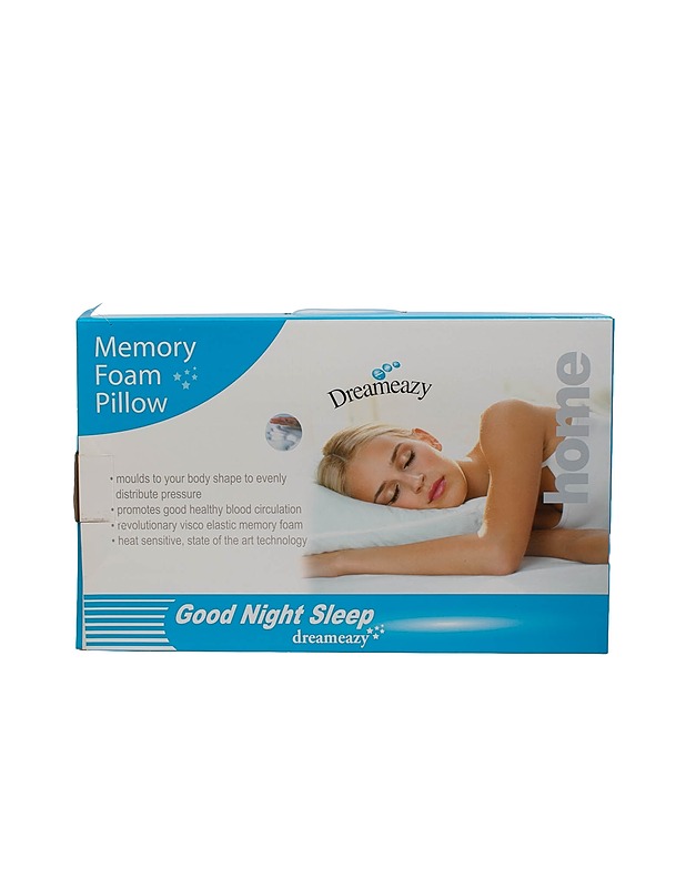 JYSK Dreameasy 3D ergonomiatyyny, 47x30x9/7 cm - Tyynyt ja peitot - 10105501619 - 0