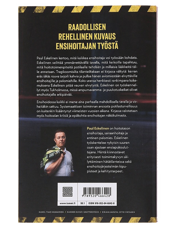 Ensihoitajan silmin - Eskelinen, Paul - Elämäkerrat ja muistelmat - 10105501632 - 1