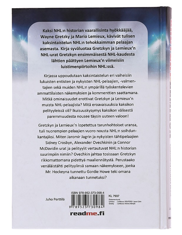 Gretzky vs. Lemieux - Perttilä, Juho - Elämäkerrat ja muistelmat - 10105501696 - 1