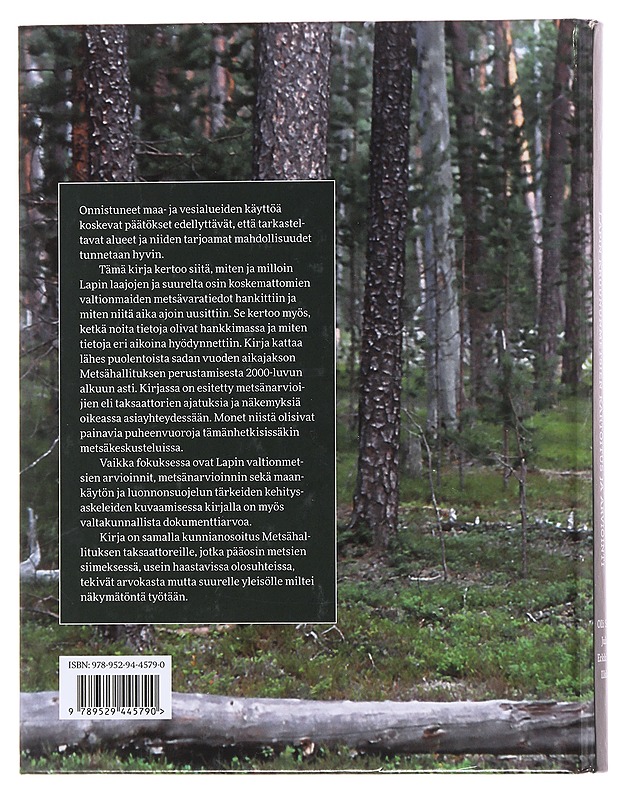 Savuinen savotta : Lapin kruununmetsien kartoitus ja arviointi - Sandström, Olli - Tietokirjat - 10105501719 - 1