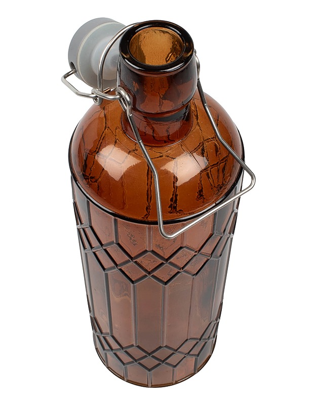 Lasipullo patenttikorkilla - Tarjoiluastiat - 10105501722 - 0