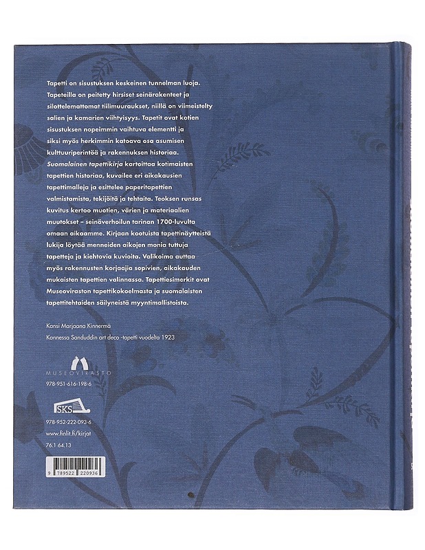 Suomalainen tapettikirja - Maire Heikkinen - Historiakirjat - 10105501720 - 1