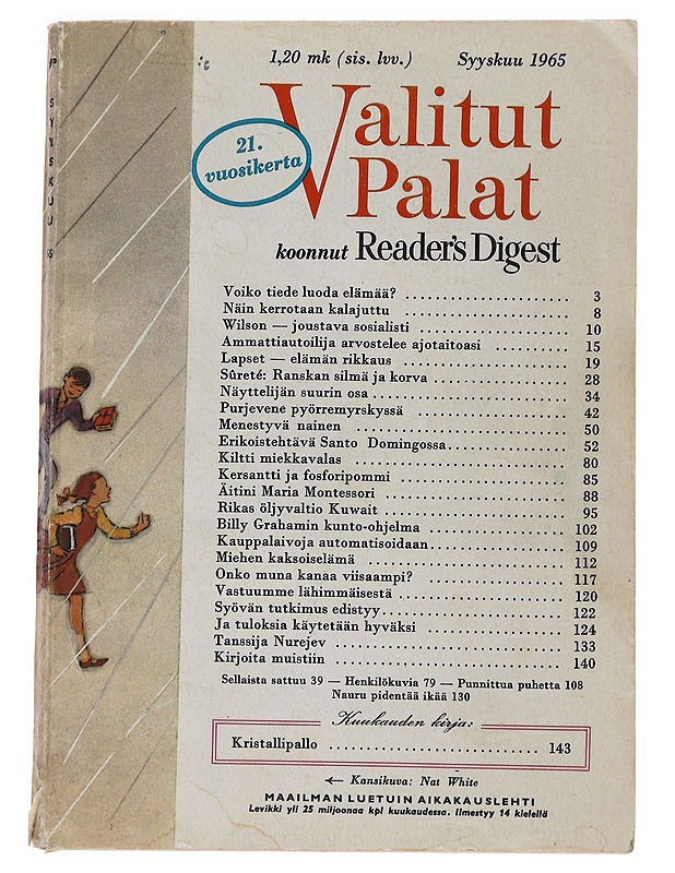 Valitut Palat : Syyskuu 1965 - Tietokirjat ja oppaat - 10105501768 - 0