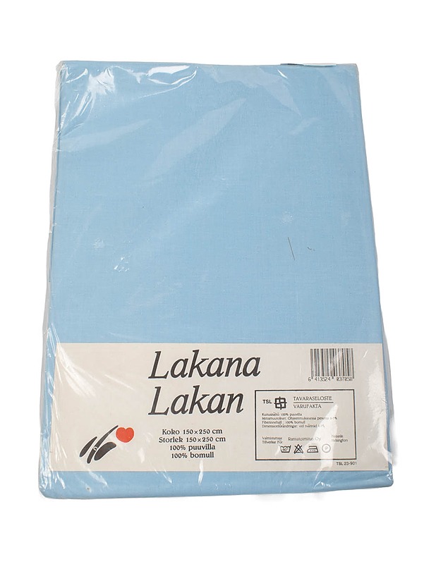 TSL puuvillalakana, 150x250 cm - Liinavaatteet - 10105501799 - 0