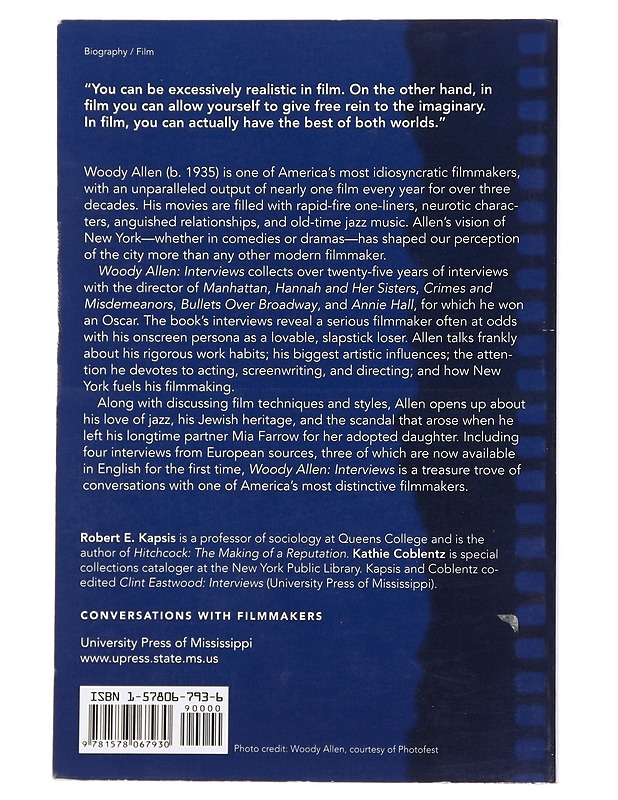 Interviews - Woody Allen - Elämäkerrat ja muistelmat - 10105501826 - 1