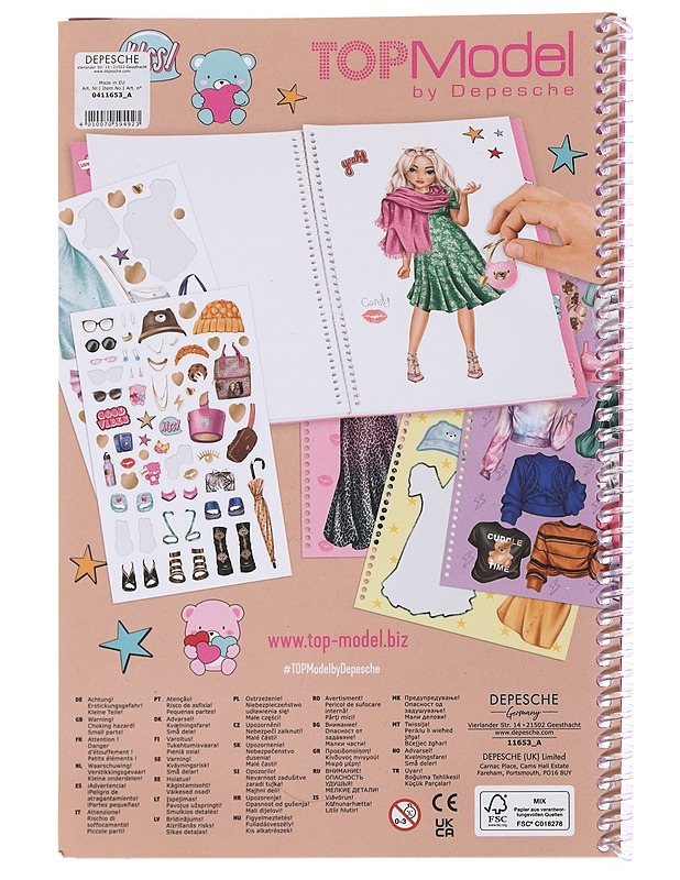 Top Model : Dress Me Up - Lastenkirjat - 10105501827 - 1