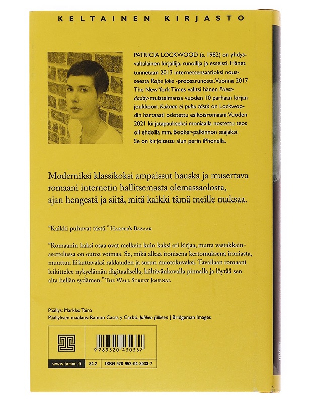 Kukaan ei puhu tästä - Lockwood, Patricia - Romaanit ja novellit - 10105501836 - 1