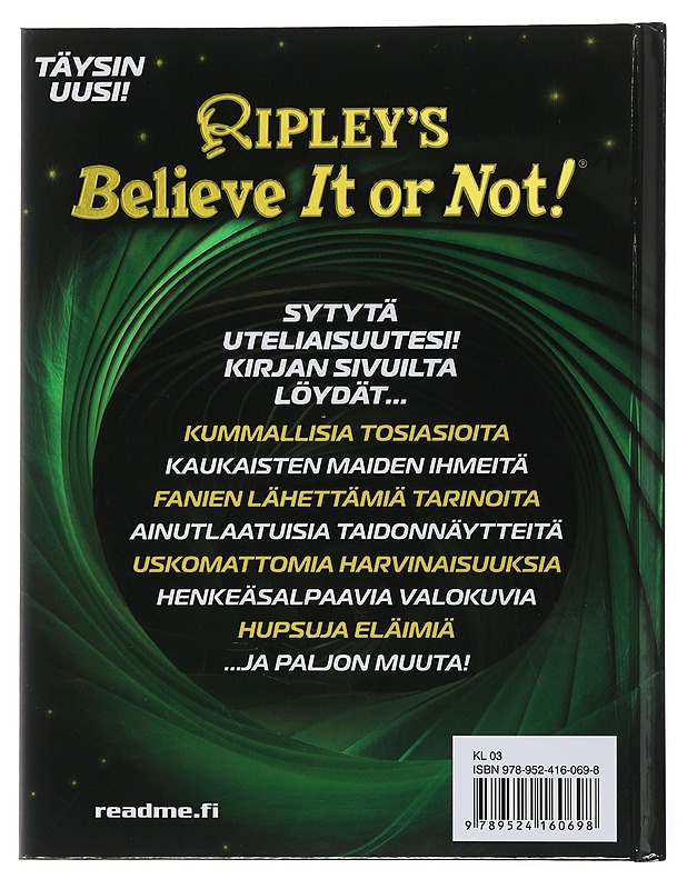 Ripley's believe it or not! : 2026 : usko tai älä! - Tibballs, Geoff - Tietokirjat ja oppaat - 10105501845 - 1