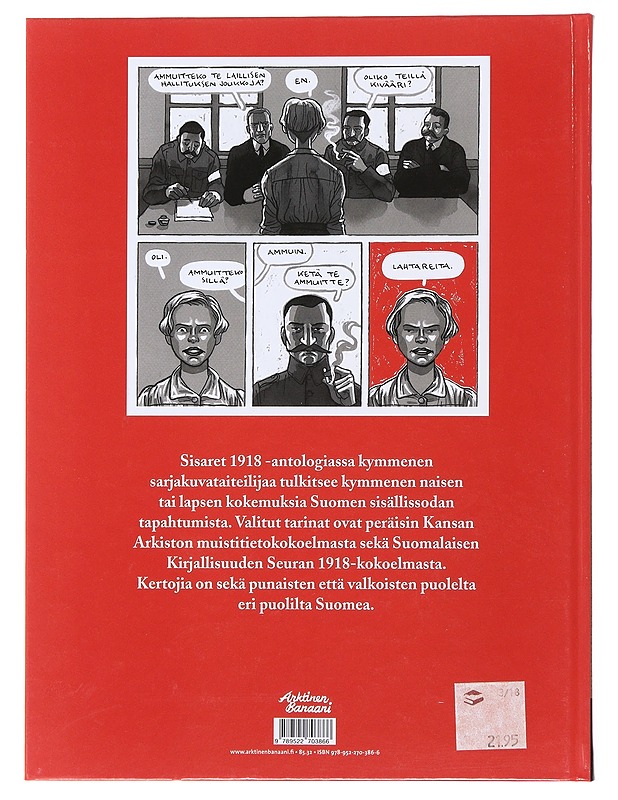 Sisaret 1918 - Laitinen, Reetta - Sarjakuvat - 10105501852 - 1