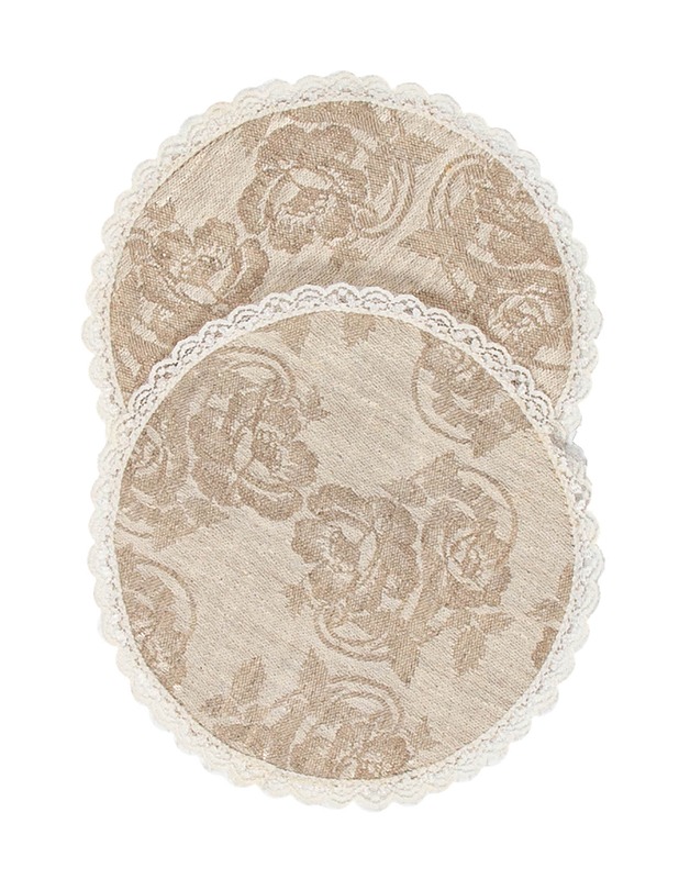 HOME&YOU Pöytäliina pyöreä 2 kpl, halkaisija 23 cm  - Pöytäliinat - 10105501855 - 0