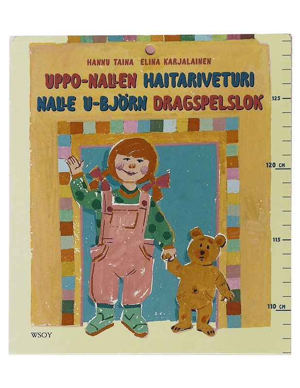 Uppo-Nallen haitariveturi = Nalle U-Björn dragspelslok - Taina, Hannu - Lastenkirjat - 10105501874 - 0