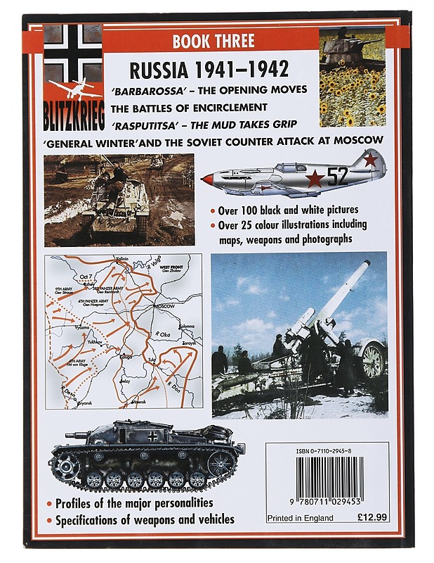 Blitzkrieg 3 : Russia 1941-1942 - Fowler, Will - Historiakirjat - 10105501909 - 1