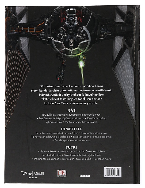 Star Wars: The Force Awakens : uskomattomat alukset - Fry, Jason - Musiikki- ja elokuvakirjat - 10105501939 - 1